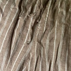 Striped Linen Pants